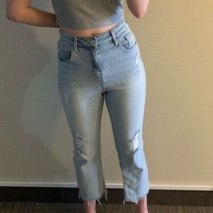 BDG distressed light wash jeans